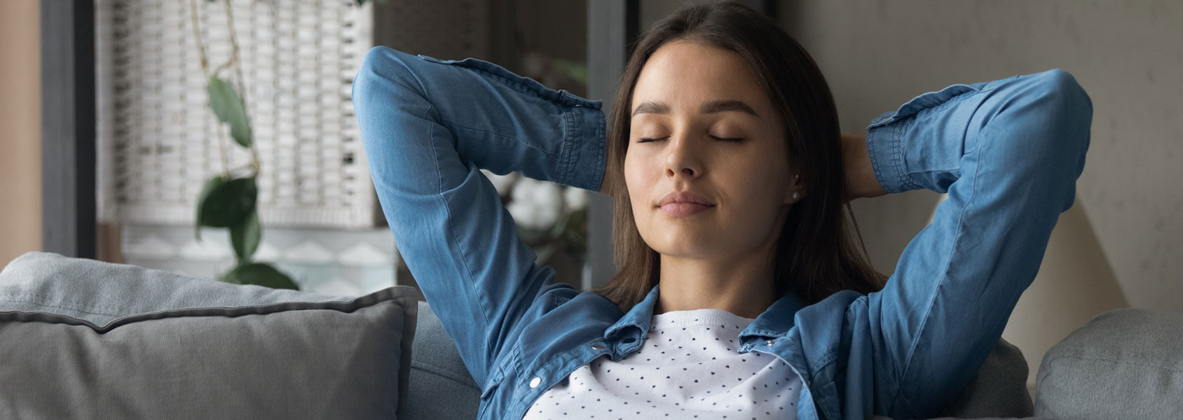 Woman On Couch